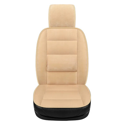 Pernă de mașină, toamnă și iarnă, husă de pernă de pluș, talie solidă, rezistentă la uzură, iarnă, confort cald pentru bărbați și femei. General