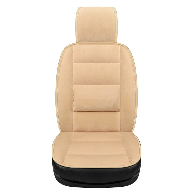 Pernă de mașină, toamnă și iarnă, husă de pernă de pluș, talie solidă, rezistentă la uzură, iarnă, confort cald pentru bărbați și femei. General