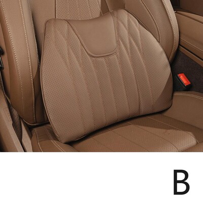 Ādas automašīnas sēdekļa spilvena 3D izliekuma dizains ir piemērots Mercedes uzlabotajam jostasvietas balsta sēdekļa spilvena elpojošajam auto inter