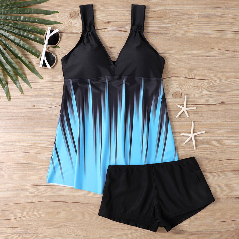 Costum de baie pentru femei 2024 Noua zeiță sexy Hot Spring, care slăbește burta, care acoperă fustă despicată, stil conservator, costum de baie în stil coreean