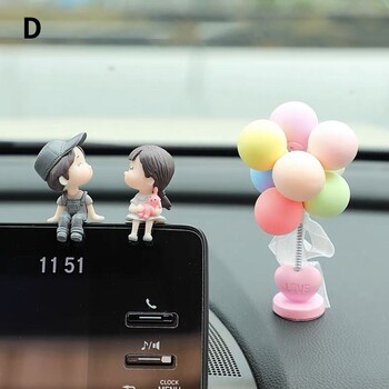 Creative Couple Decoration Car Air Outlet Perfume Clip Aromatherapy Conditioning Accessories Cute Flavoring for