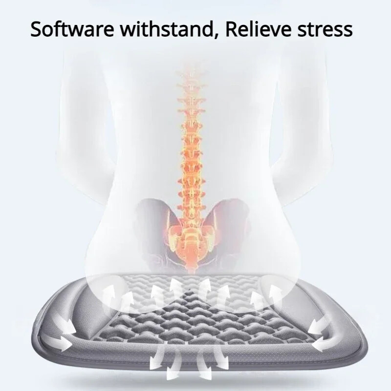 Husă pentru scaun auto, 3D, respirabilă, pernă de vară rezistentă la transpirație, design convex pentru disiparea căldurii, covoraș pentru scaun auto universal