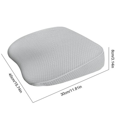Pernă de înălțime pentru scaune pentru mașină, covoraș de înălțime pentru înălțime, pernă portabilă respirabilă pentru scaunul de mașină, ameliorarea oboselii, potrivită pentru consumabile auto