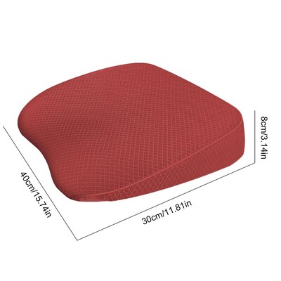 Pernă de înălțime pentru scaune pentru mașină, covoraș de înălțime pentru înălțime, pernă portabilă respirabilă pentru scaunul de mașină, ameliorarea oboselii, potrivită pentru consumabile auto