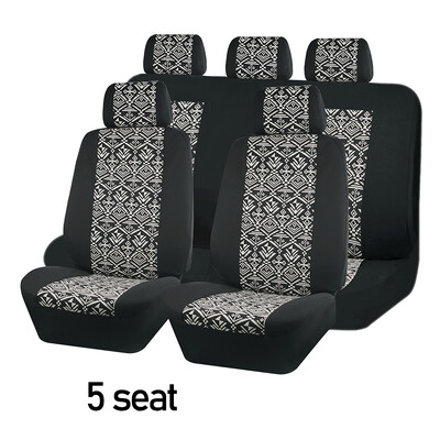 Huse Scaun Auto Universal Plyester Set Complet Accesorii Auto Interior Pentru Femei Bărbat Fată Airbag Compatibil Fit Car SUV Camion