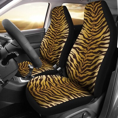 Huse scaun auto cu imprimeu leopard roz Pereche 2 huse scaune auto față Huse scaun pentru protectie scaun auto Accesoriu auto imprimeu animal