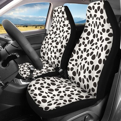 Huse scaun auto cu imprimeu leopard roz Pereche 2 huse scaune auto față Huse scaun pentru protectie scaun auto Accesoriu auto imprimeu animal
