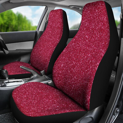 Rozā Confetti Print automašīnas sēdekļu pārvalki, 2 priekšējie automašīnas sēdekļu pārvalki, automašīnas sēdekļa pārvalks, automašīnas sēdekļa aizsargs, automašīnas aksesuārs