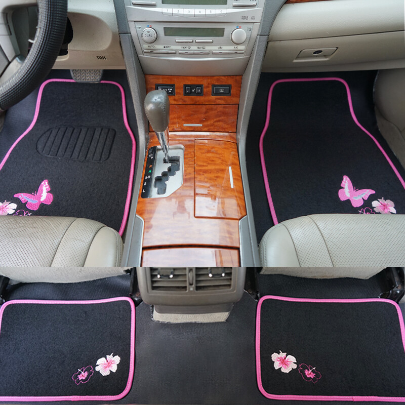 Universal Fit 4 buc. Covoraș de podea pentru mașină, tampoane impermeabile pentru picioare de protecție pentru scurgeri, câini, animale de companie, covorașe anti-alunecare față și spate