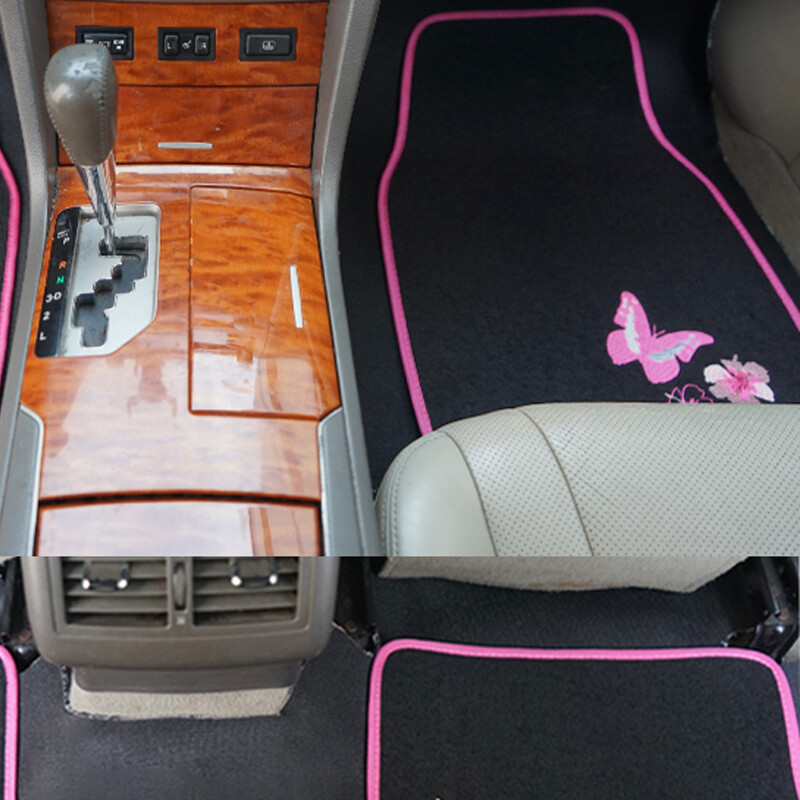 Universal Fit 4 buc. Covoraș de podea pentru mașină, tampoane impermeabile pentru picioare de protecție pentru scurgeri, câini, animale de companie, covorașe anti-alunecare față și spate