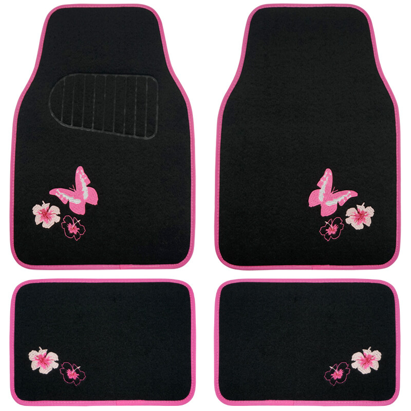 Universal Fit 4 buc. Covoraș de podea pentru mașină, tampoane impermeabile pentru picioare de protecție pentru scurgeri, câini, animale de companie, covorașe anti-alunecare față și spate