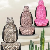 Leopard plīša ziemas auto sēdekļa spilvens viena sēdekļa auto salona apdare Piemērots vieglo kravas automašīnu SUV
