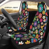 Mexic Husă scaun auto Imprimare personalizată Accesorii universale pentru protecție față Set de perne