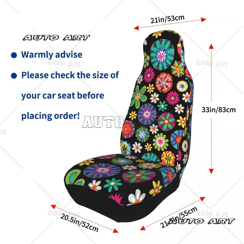 Mexic Husă scaun auto Imprimare personalizată Accesorii universale pentru protecție față Set de perne