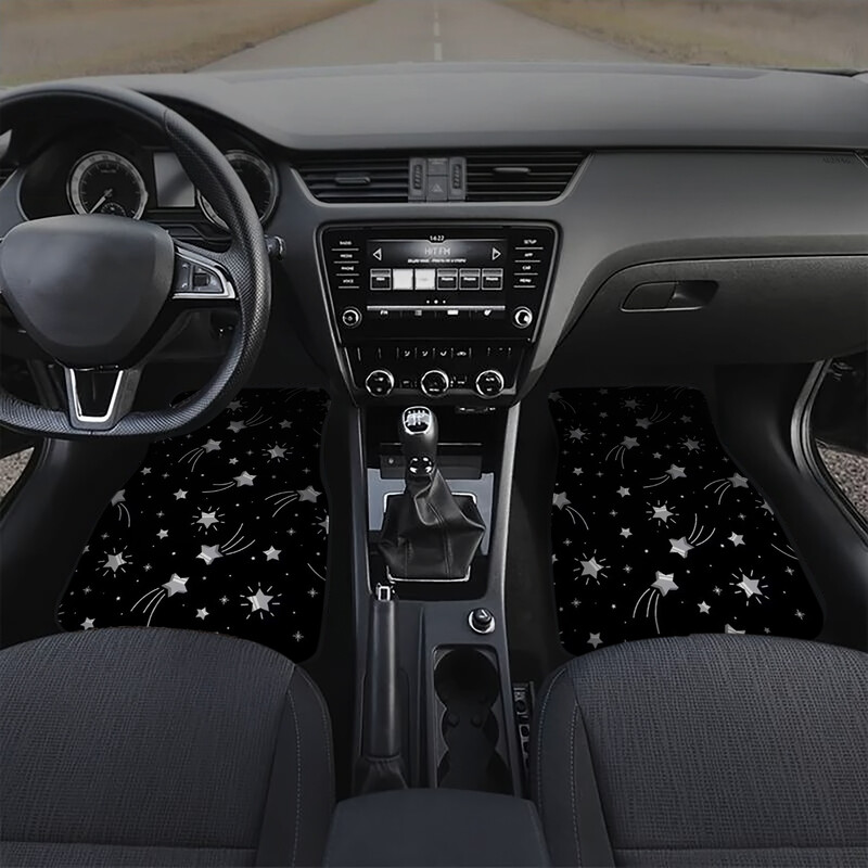 4 buc. Covoare auto universale față spate set complet covoare auto Protecție interioară anti-alunecare cu covoare auto ușor de curățatUn