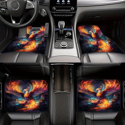 4 TK Bohemia auto põrandamatid Auto põrandakaitsmed vaibad Universaalsed auto jalapadjakomplektid Autotarvikud Autokaunistus