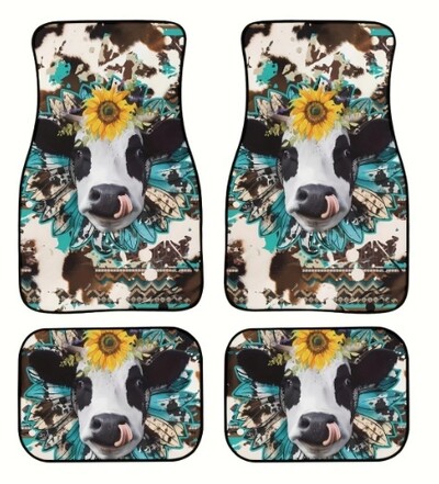 4 TK Bohemia auto põrandamatid Auto põrandakaitsmed vaibad Universaalsed auto jalapadjakomplektid Autotarvikud Autokaunistus