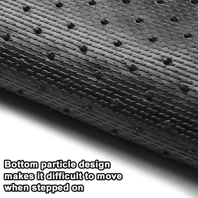 Set de 4 bucăți covorașe de sârmă pentru mașină, covoraș de podea cu bobină de mătase neagră universală, accesorii de protecție a podelei interioare pentru autoturisme SUV antiderapante