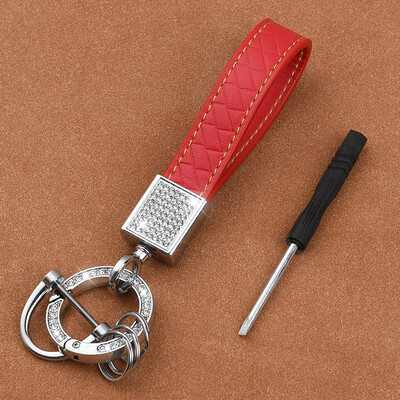 Breloc de mașină de lux Bling Breloc de cristal Breloc din piele de cristal Fashion pendant breloc breloc cu telecomandă cataramă breloc