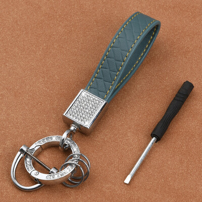 Breloc de mașină de lux Bling Breloc de cristal Breloc din piele de cristal Fashion pendant breloc breloc cu telecomandă cataramă breloc