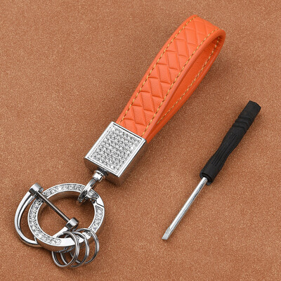 Breloc de mașină de lux Bling Breloc de cristal Breloc din piele de cristal Fashion pendant breloc breloc cu telecomandă cataramă breloc