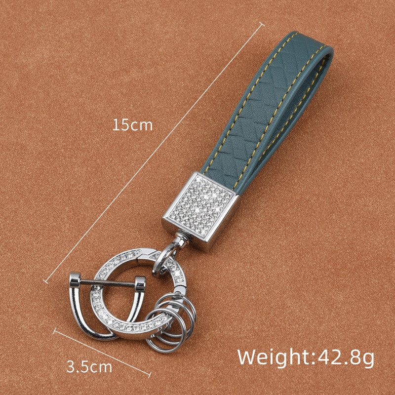 Breloc de mașină de lux Bling Breloc de cristal Breloc din piele de cristal Fashion pendant breloc breloc cu telecomandă cataramă breloc