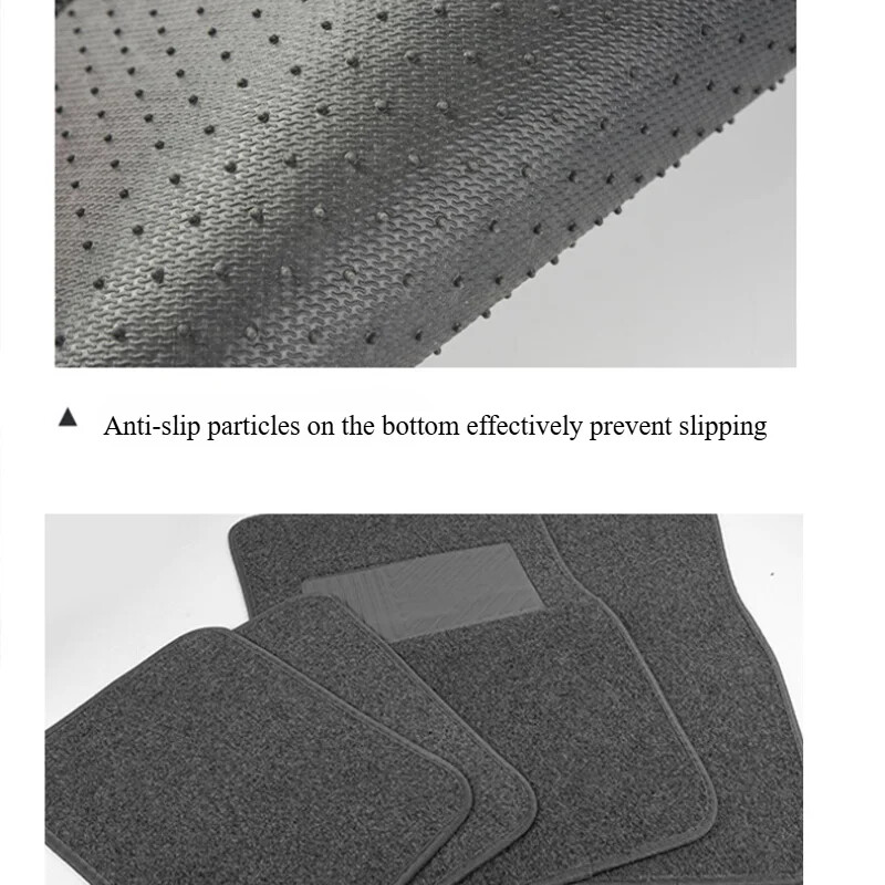 Covoraș de podea pentru mașină, covorașe pentru autovehicule față și spate, potrivire universală pentru suv-uri, sedanuri, furgonete