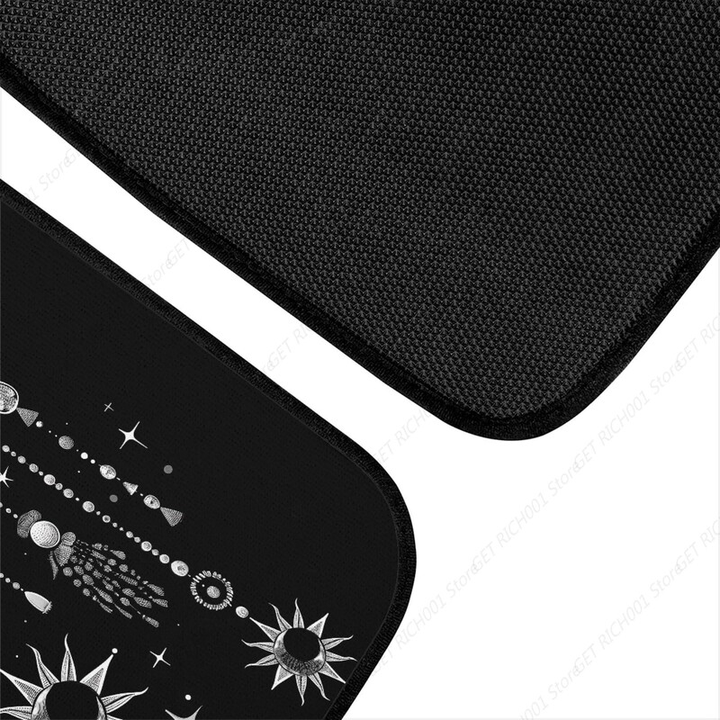 Soare și Lună Covoraș pentru podea mașină Covor pentru podea față și spate pentru mașină Covor anti-alunecare pentru picioare Covor antimurdar Accesorii auto universale