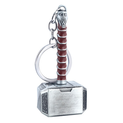 Thor Hammer Metal Breloc Film Breloc Cosplay Prop Suport Cheie Pentru Fani Geanta Ornament Masina Pandantiv Cadou