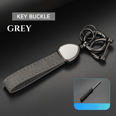 JAUNS Luksusa auto atslēgu piekariņš 5 krāsu ādas atslēgu piekariņš Tīras krāsas sprādzes Automašīnas atslēgu piekariņš Automašīnu aksesuāri Dāvanu aksesuāri