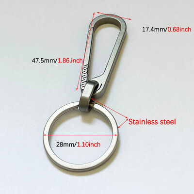 Breloc pentru deschizător de sticle din titan pentru bărbați, lanțuri de chei pentru carabinier, instrument de exterior EDC, cataramă cu tiraniu, breloc pentru chei de mașină, cadou atârnat în talie