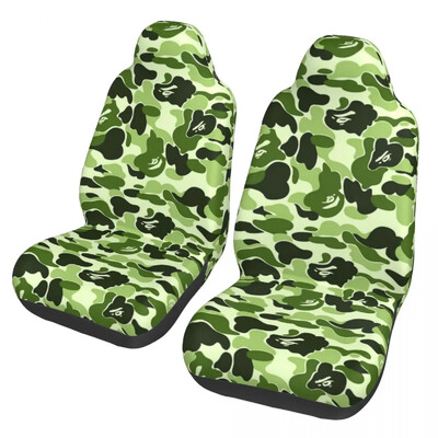Huse universale pentru scaun auto cu model camuflaj albastru marine patru anotimpuri pentru huse pentru scaune SUV Pescuit din material textil