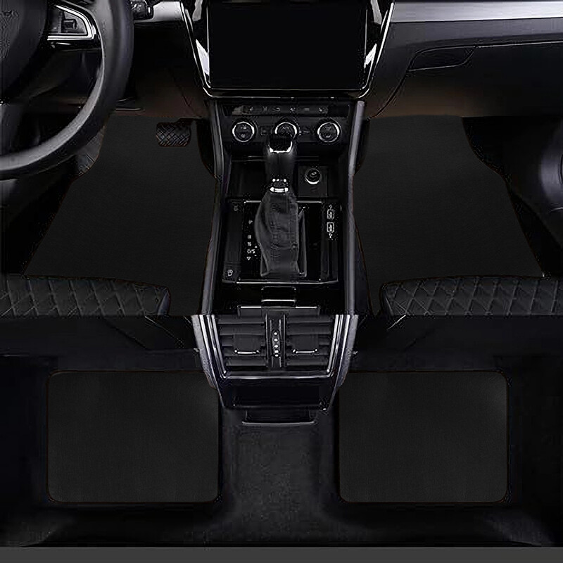Covoraș de podea pentru mașină, covorașe pentru autovehicule față și spate, potrivire universală pentru suv-uri, sedanuri, furgonete