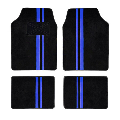 4 komada univerzalnih podnih tepiha za automobile, zaštitnika za jastučiće za noge, vodootporne prostirke, tepih za automobile, pribor za unutrašnjost automobila