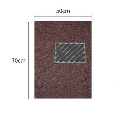 Covoraș pentru mașină, covoraș universal pentru picior din mătase, ușor de curățat, covoraș pentru mașină, covoraș pentru mașină, poate fi tăiat