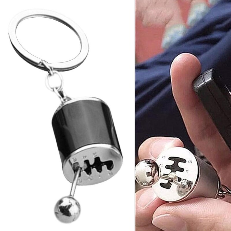 Autodiely Šesťstupňová manuálna kľúčenka s 3D radiacou pákou, variátorom radiacej páky, kovovou kľúčenkou, kľúčenkou