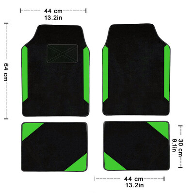 4Gb Universālie auto grīdas paklāji paklājs priekš CITROEN C2 C3 C4 C5 C6 C8 DS3 DS4 DS5 DS7 C-Elysee Xsara Xantia Suede Auto piederumi