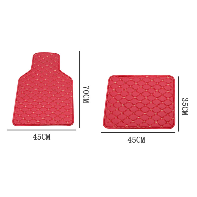 4gab Auto grīdas paklājiņi priekš AUDI A4L A6L A5 A3 A2 A1 A7 A8 Q2 Q3 Q5 Q7 R8 Auto pēdu paliktņi Grīdas ieliktņi Automašīnu veidošanas aksesuāri Pārvalki