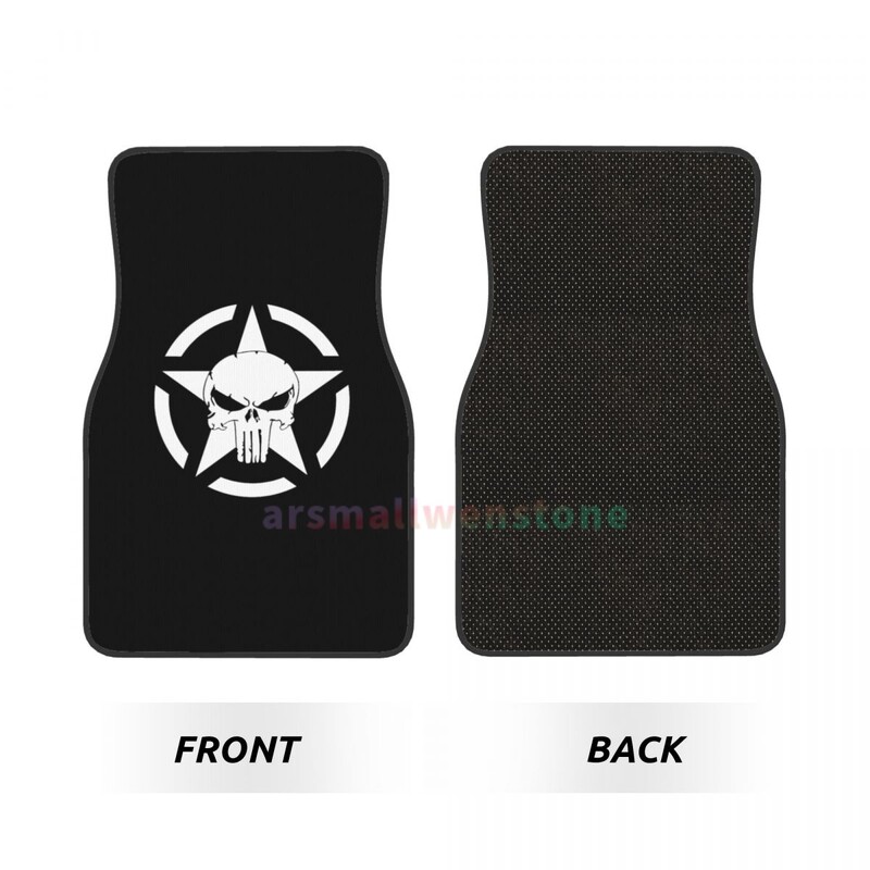 Military Tactical Star 4PCS Crystal Velvet sieviešu automašīnu grīdas paklājs, pretapaugļošanās automašīnas grīdas paklājs automašīnu salona piederumi