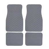 Set covorașe universale pentru podea auto din piele, impermeabilă, pentru protecția piciorului auto, pentru interiorul automobilului, accesorii pentru covoare interior