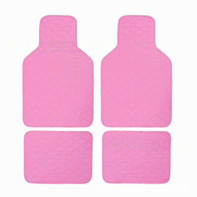 Set covorașe universale pentru podea auto din piele, impermeabilă, pentru protecția piciorului auto, pentru interiorul automobilului, accesorii pentru covoare interior