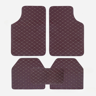 Set covorașe universale pentru podea auto din piele, impermeabilă, pentru protecția piciorului auto, pentru interiorul automobilului, accesorii pentru covoare interior