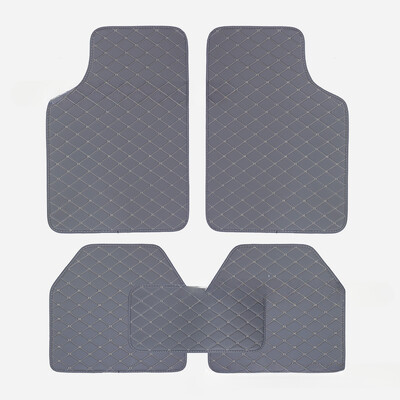 Set covorașe universale pentru podea auto din piele, impermeabilă, pentru protecția piciorului auto, pentru interiorul automobilului, accesorii pentru covoare interior