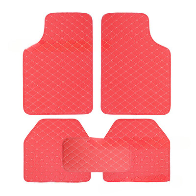 Set covorașe universale pentru podea auto din piele, impermeabilă, pentru protecția piciorului auto, pentru interiorul automobilului, accesorii pentru covoare interior