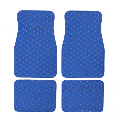 Set covorașe universale pentru podea auto din piele, impermeabilă, pentru protecția piciorului auto, pentru interiorul automobilului, accesorii pentru covoare interior