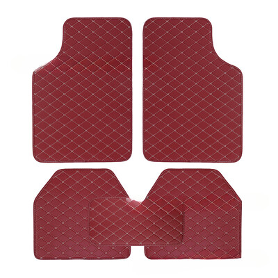 Set covorașe universale pentru podea auto din piele, impermeabilă, pentru protecția piciorului auto, pentru interiorul automobilului, accesorii pentru covoare interior