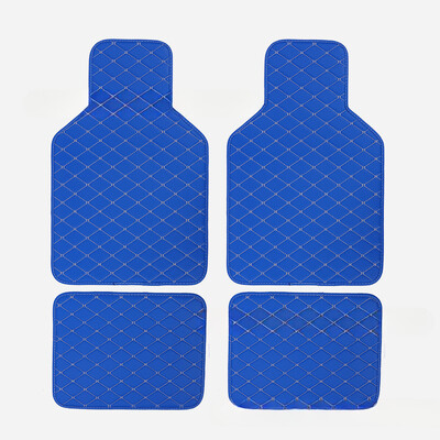 Set covorașe universale pentru podea auto din piele, impermeabilă, pentru protecția piciorului auto, pentru interiorul automobilului, accesorii pentru covoare interior