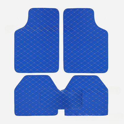 Set covorașe universale pentru podea auto din piele, impermeabilă, pentru protecția piciorului auto, pentru interiorul automobilului, accesorii pentru covoare interior