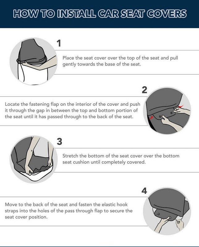 Huse pentru scaune auto Vincent van Gogh cu flori de migdal, huse personalizate, accesorii drăguțe pentru mașini