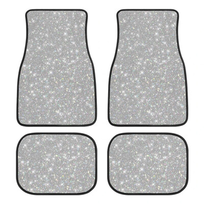 Covorașe de podea roz pentru mașină se potrivește cu majoritatea covorașelor de podea din cauciuc din interiorul mașinii Covorașe de podea cu model imprimat personalizat 4 buc